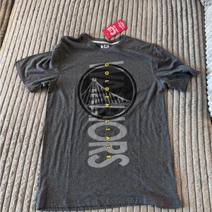 NBA Golden State Warriors T-Shirt Adult Charcoal Gray Graphic